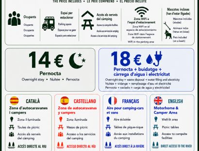 Camping contioles